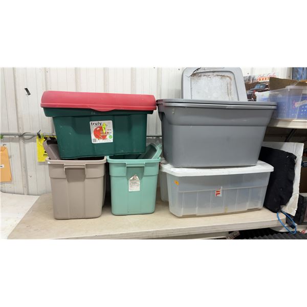 7 Rubber Tubs