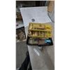 Image 1 : Fishing Tackle Box with Lures, Hooks, and Fishing Line