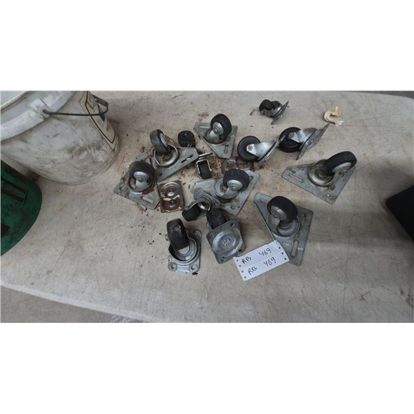 Assorted Casters and Wheels
