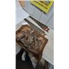 Image 1 : Assorted Rusty Hinges and 2 Hand Saws