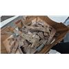 Image 3 : Assorted Rusty Hinges and 2 Hand Saws