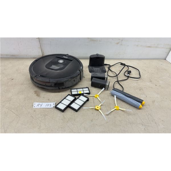 iRobot Roomba 980 Robotic Vacuum with Charging Dock, Virtual Wall Barriers, Filters and More, Works