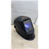 Image 2 : Hobart Auto Darkening Welding Helmet, 4 Wire Brushes, Pliers, and Welding Accessories