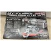 Image 2 : New ATV/UTV Winch, 3500lb Rated Line Pull, 12V DC, Mounting Plate, and Manual