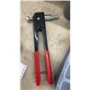 Image 2 : Rivet Tool, 2 Power Fist 150-Pc. Rivet and Nut Kits, Parts Organizer, and Storage Bin
