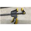 Image 2 : Lot of 6 Bar Clamps: 4 Task F300 24” Heavy Duty and 2 12” Quick Ratcheting