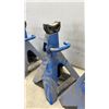 Image 4 : 4 Power Fist Jack Stands, 6 Ton (12,000 lb) Capacity, 15-1/8” to 23-7/8” Lift Range