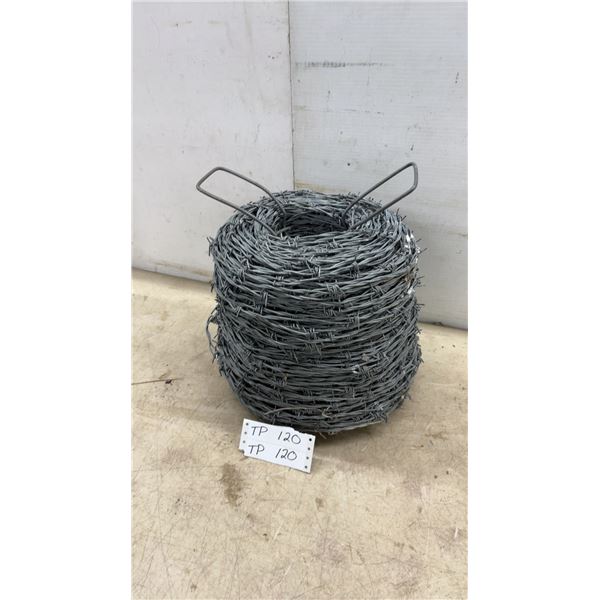 Roll of Barbed Wire with Handles