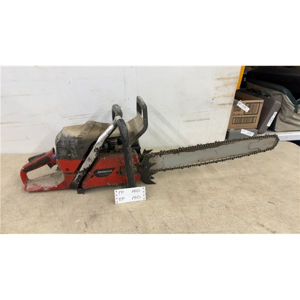 Jonsered Turbo Chainsaw and Bar (Has Compression)