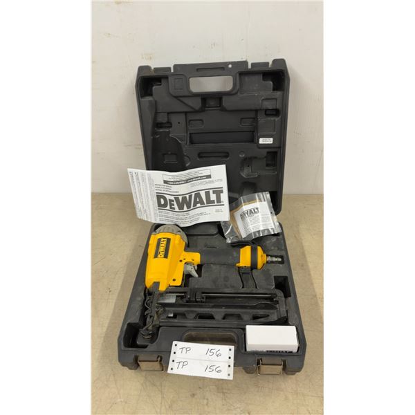 DEWALT 16 Gauge 2” Brad Nailer and Impact Driver Kit with Case, Manual