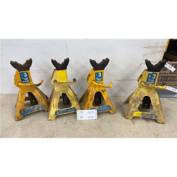 Power Fist 3 Ton Jack Stands (4 Piece)