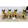 Image 1 : Power Fist 3 Ton Jack Stands (4 Piece)