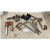 Image 1 : Assorted Clamps and Vises: Craftsman, Hobart 12”