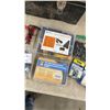 Image 4 : Toolbox with Misc Electrical: Heat Shrink Tubing, Cable Ties, Wire, Alligator Clips