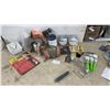 Image 1 : Tacklife Paint Sprayer, 3M Respirator, Paint Brushes, Roller, Trays