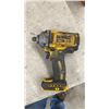 Image 3 : Blue Metal Tool Box, DEWALT 20V XR Impact Wrench, Screwdrivers
