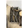 Image 4 : Assorted Nails, Drill Bits, and Empty Storage Jars