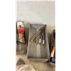 Image 7 : Assorted Nails, Drill Bits, and Empty Storage Jars