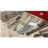 Image 4 : Mastercraft and Other Tool Boxes, Pipe Wrenches, and Assorted Wrenches and Sockets