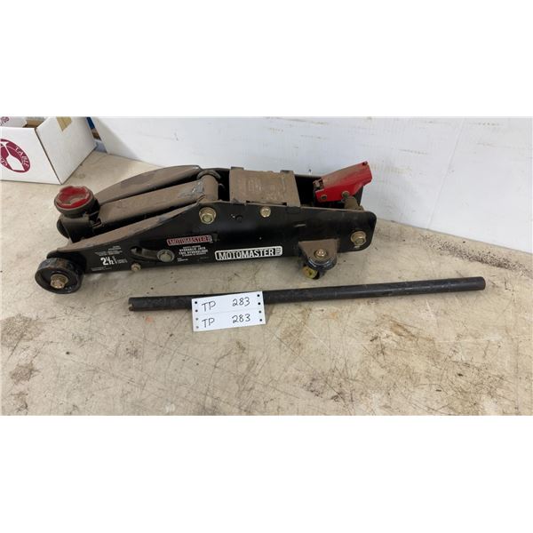 Motomaster 2-1/2 Ton Capacity Hydraulic Floor Jack and Handle