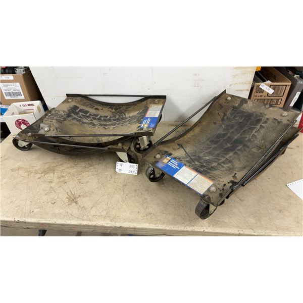 4 Power Fist 2,500 lb Vehicle Dollies