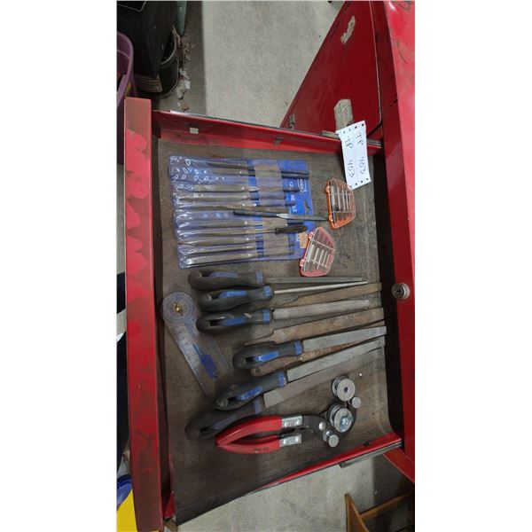 Assorted Files, Punches, and Pliers: 12-Piece Needle File Set, 2 Punch Sets