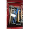 Image 2 : Assorted Hammers, Chisels, and Punches