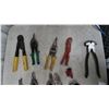 Image 2 : Assorted Hand Tools: Pipe Cutters, Pliers, Wrenches, and Pry Bars