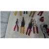 Image 3 : Assorted Hand Tools: Pipe Cutters, Pliers, Wrenches, and Pry Bars