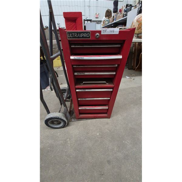Ultra Pro Red 6-Drawer Tool Chest with Attachment Cabinet