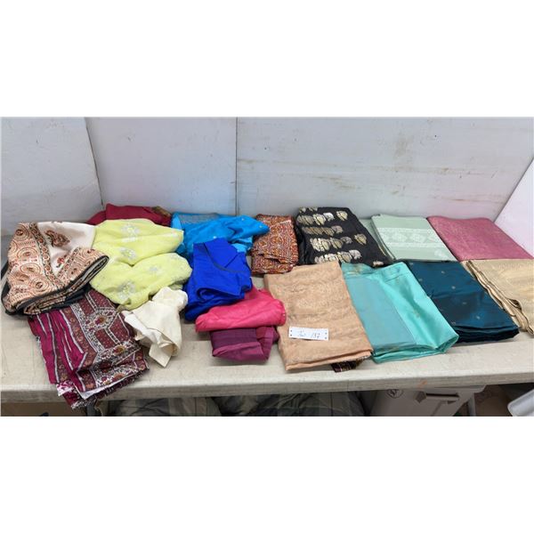 New Traditional East Indian Clothing Including Saris, Salwar Kameez, and Choli Blouses