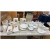 Image 1 : New Charm Pattern Dinnerware and Glassware Set for 6, With Plates, Bowls, Cups, Wine, Water