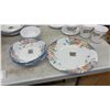 Image 5 : New Charm Pattern Dinnerware and Glassware Set for 6, With Plates, Bowls, Cups, Wine, Water
