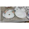 Image 9 : New Charm Pattern Dinnerware and Glassware Set for 6, With Plates, Bowls, Cups, Wine, Water