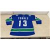 Image 4 : Reebok Official Licensed NHL Vancouver Canucks Raffi Torres #13 July Hockey Jersey, Size Youth L/XL