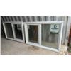 Image 1 : (2) New Durabuilt Windows White PVC Opening Windows, 59 13/16" x 39 1/2 