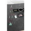 Image 1 : 2 Women’s Rings, Necklace and Earring Set, Necklace and Bracelet