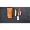 Image 1 : 3 Jack Knives 1 with Leather Case