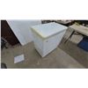 Image 3 : Danby Chest Freezer, Model DCF055A1WDB1, 2018, and Wire Basket. 33”×32”×20”