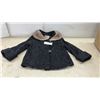 Image 1 : Vintage Kolchin and Boxer Persian Lamb Fur Jacket with Mink Collar, Sz S-M