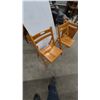 Image 4 : Three Wood Folding Chairs