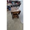 Image 2 : Drop-Leaf Tea Cart with Spindle Legs and Wagon Wheels