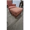 Image 3 : Upholstered Armchair and Ottoman