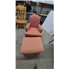 Image 5 : Upholstered Armchair and Ottoman