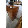 Image 2 : Art Deco Style 5-Drawer Chest of Drawers with Brass Pulls. 46”×30”×18”