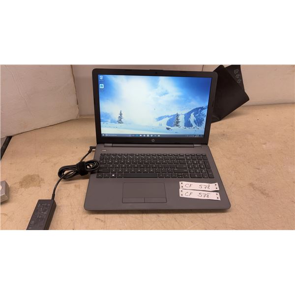 HP 15.6” Laptop with Windows 10, Numeric Keypad and Power Adapter