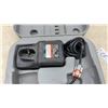 Image 5 : Kawasaki 21.6V 2-Speed Battery-Operated Drill With Charger, Manual, and Case