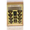 Image 2 : Two Framed Vintage Canadian Girl Guide Badge Collections, 96th Winnipeg and Newechewa, Largest