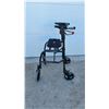 Image 1 : Evolution Nexus Rollator Walker with Padded Seat and Adjustable Handles