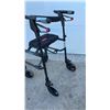 Image 2 : Evolution Nexus Rollator Walker with Padded Seat and Adjustable Handles